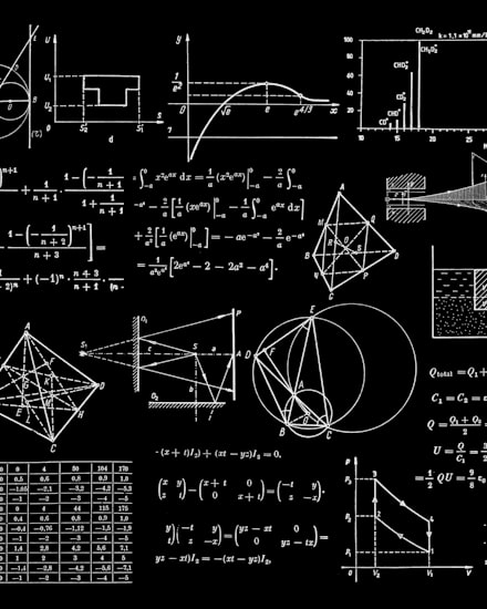 Élève travaillant sur des mathématiques
